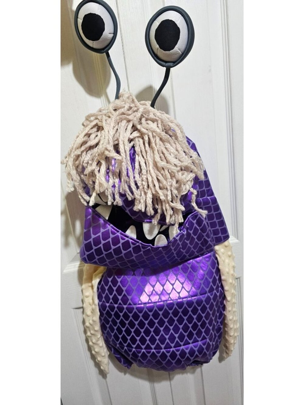 Monsters Inc Boo Deluxe Costume Halloween Disney Pixar Disguise Kids Girls 4-6X
